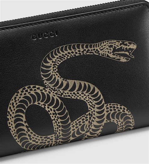 guccia snake|Gucci wallet snake original.